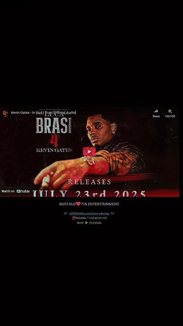 💯HitsMix ® NOW ▶️ PLAYING #KevinGates