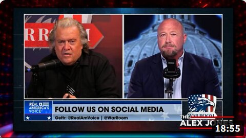 VIDEO: Steve Bannon Asks Alex Jones Where Americans Can Find His Show If The Democrats' Latest Efforts To Shut Down Infowars Are Successful