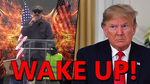 "WAKE THE F*CK UP!" Trump-Musk Protester GOES NUCLEAR on Chuck Schumer, Democrats 