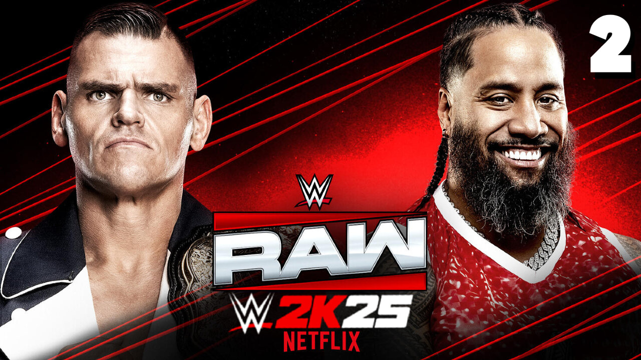 WWE 2K25 Raw March 31 2025 - Match 2: Jimmy gets BLOODIED!