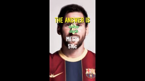 His name is.. Messi