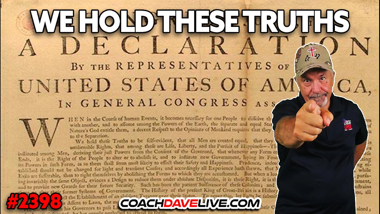 WE HOLD THESE TRUTHS | 4-29-2025