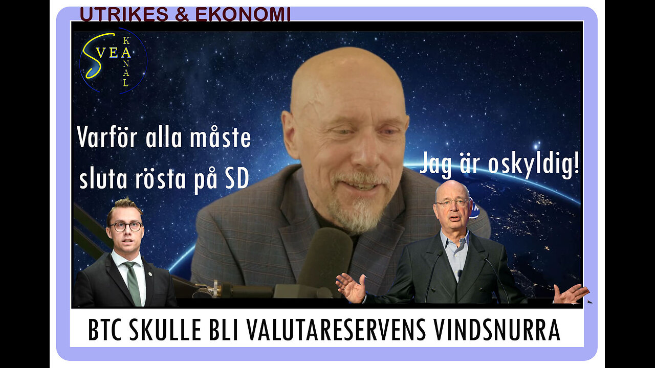 Utrikes & Ekonomi 46: Bitcoin skulle bli valutareservens vindsnurra