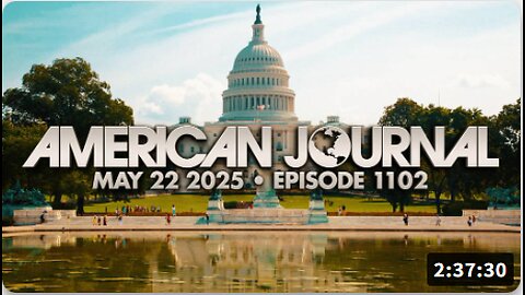 The American Journal: Mass Civil Unrest Incoming! 2 Israeli Embassy Staffers Shot Dead By “Free Palestine” Terrorist In Washington DC As Netanyahu Prepares Iran Strikes - FULL SHOW - 05/22/2025