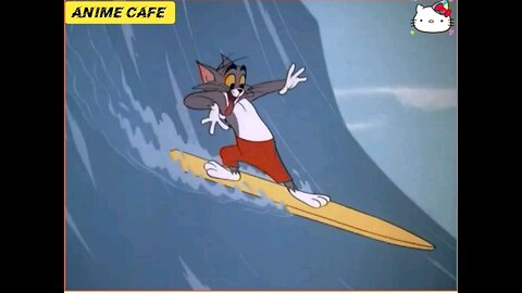 Cartoon Tom and Jerry: Surf Time 🏄 How about you?