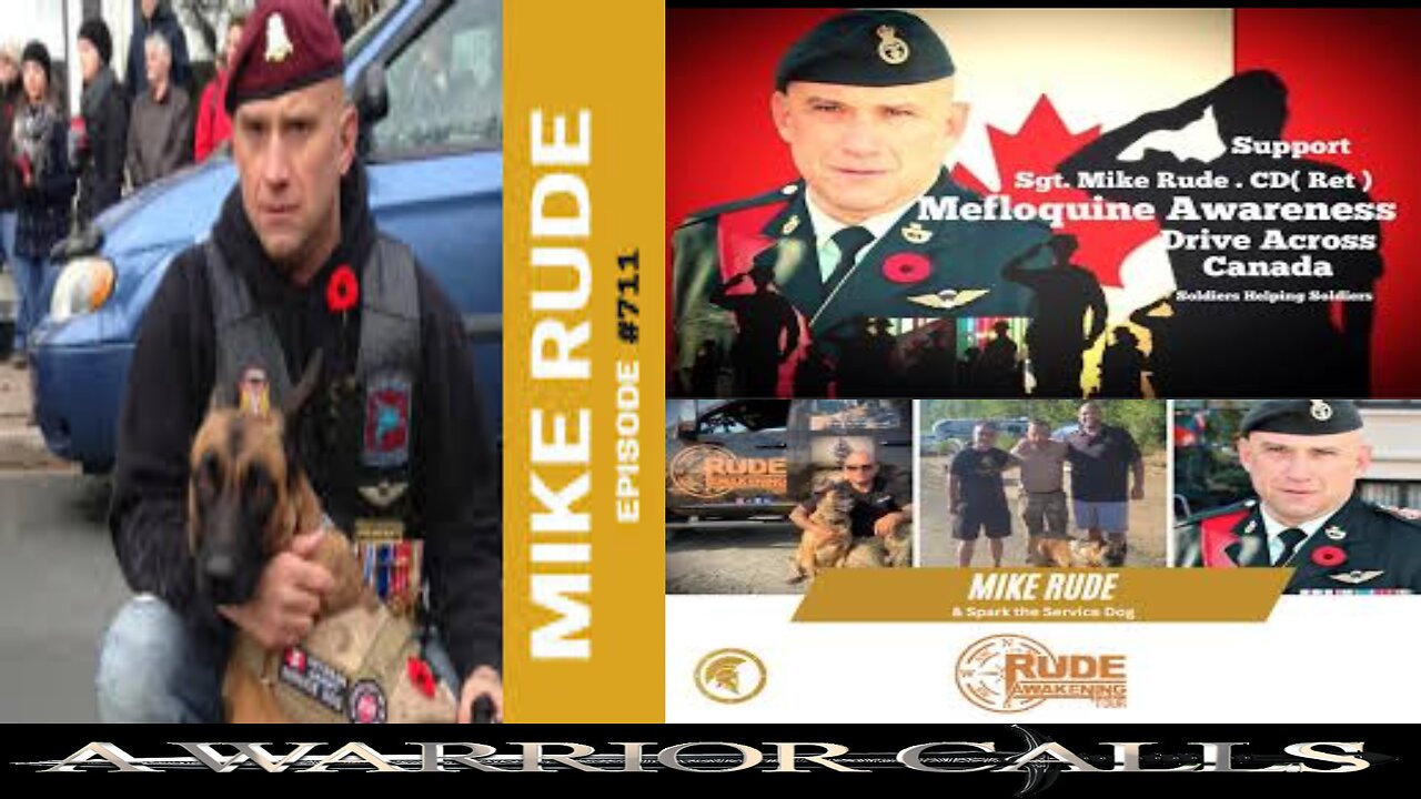 MIKE RUDE CANADA'S TRUE HERO EXPOSES MILITARY KILLING IT'S OWN