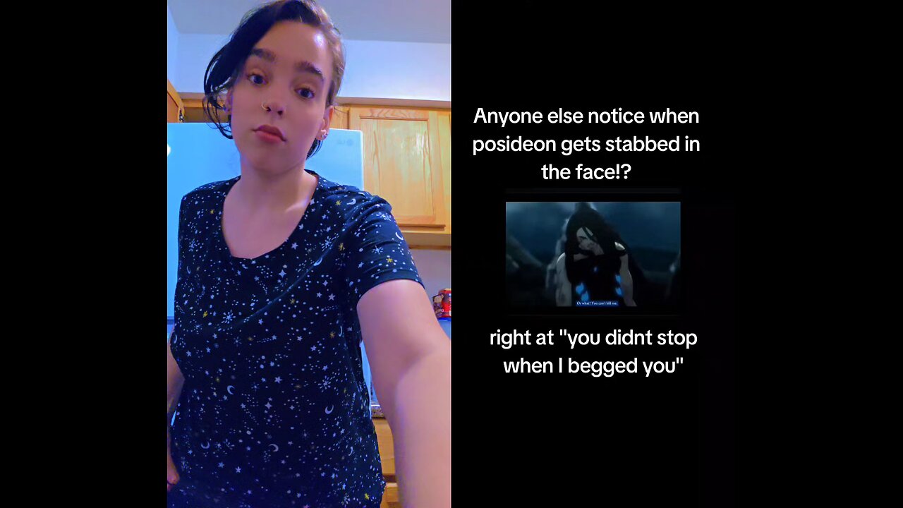 This is absolutely AMAZING!!! I never noticed that before!! I just assumed it was from being....