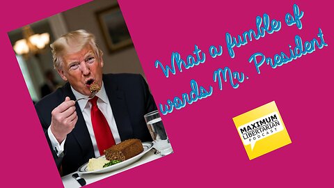 How did you fumble so badly Mr. President?