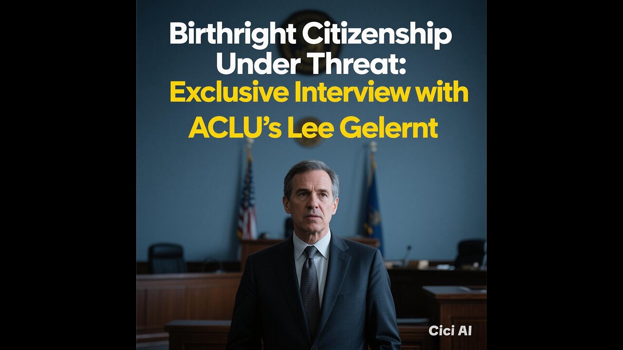 Judge Blocks Trump Birthright Citizenship Order; D0J Caught Lying About Men Sent to El Salvador