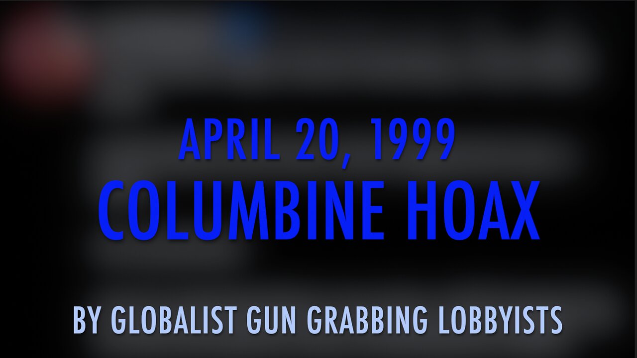 COLUMBINE HOAX