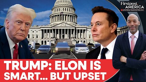 Trump Calls Musk Wonderful Despite Feud Over Tax Bill EV Mandate Firstpost America N18G
