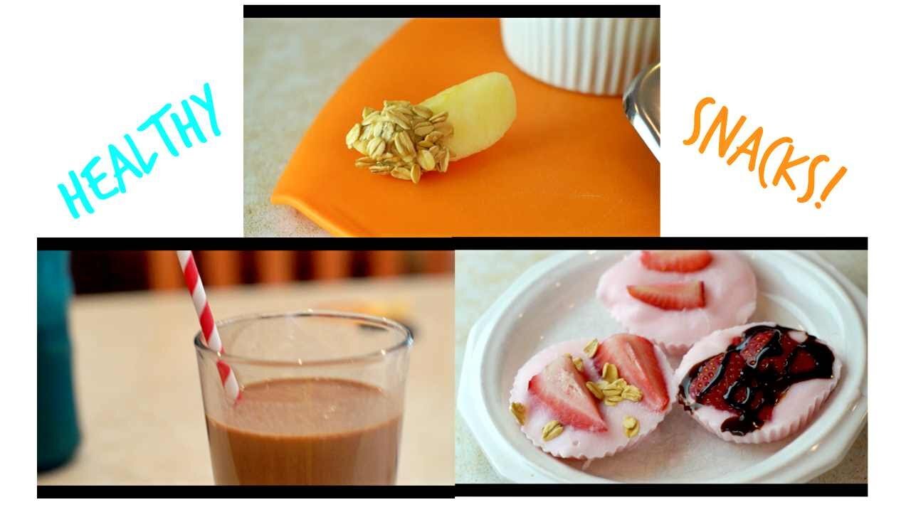 Healthy & Quick After School Snack Ideas!