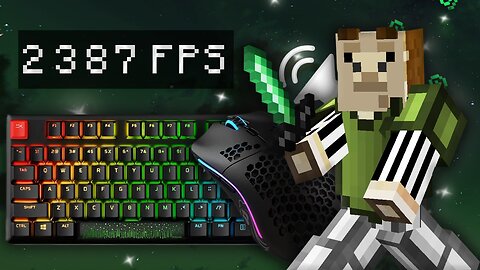2000fps SMOOTH Bedwars ASMR Keyboard + Mouse Sounds | HYPIXEL BEDWARS