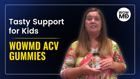 WOWMD ACV Gummies for Kids – A Game Changer for Your Family's Health!
