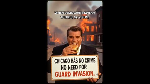 WHEN DEMOCRATS SWEAR THERE IS NO CRIME