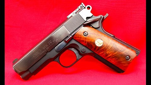 Really Unique Jim Hoag Custom Colt Lieutenant Commander -- Compact 45 ACP