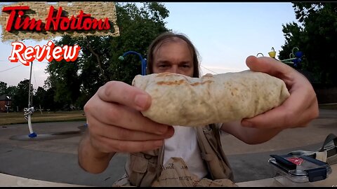 Tim Hortons Habanero Loaded Crispy Chicken Wrap Review Canada