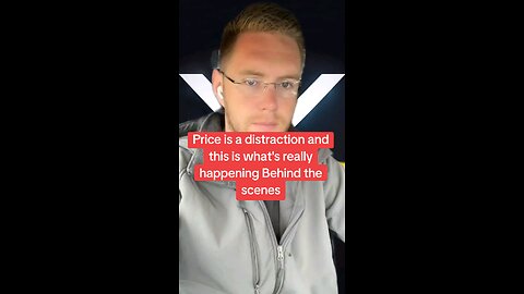 Price is a distraction and this is what's really happening Behind the scenes