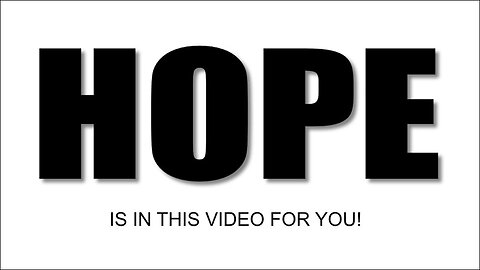 HOPE is in This Video for You! AMS Webcast 819