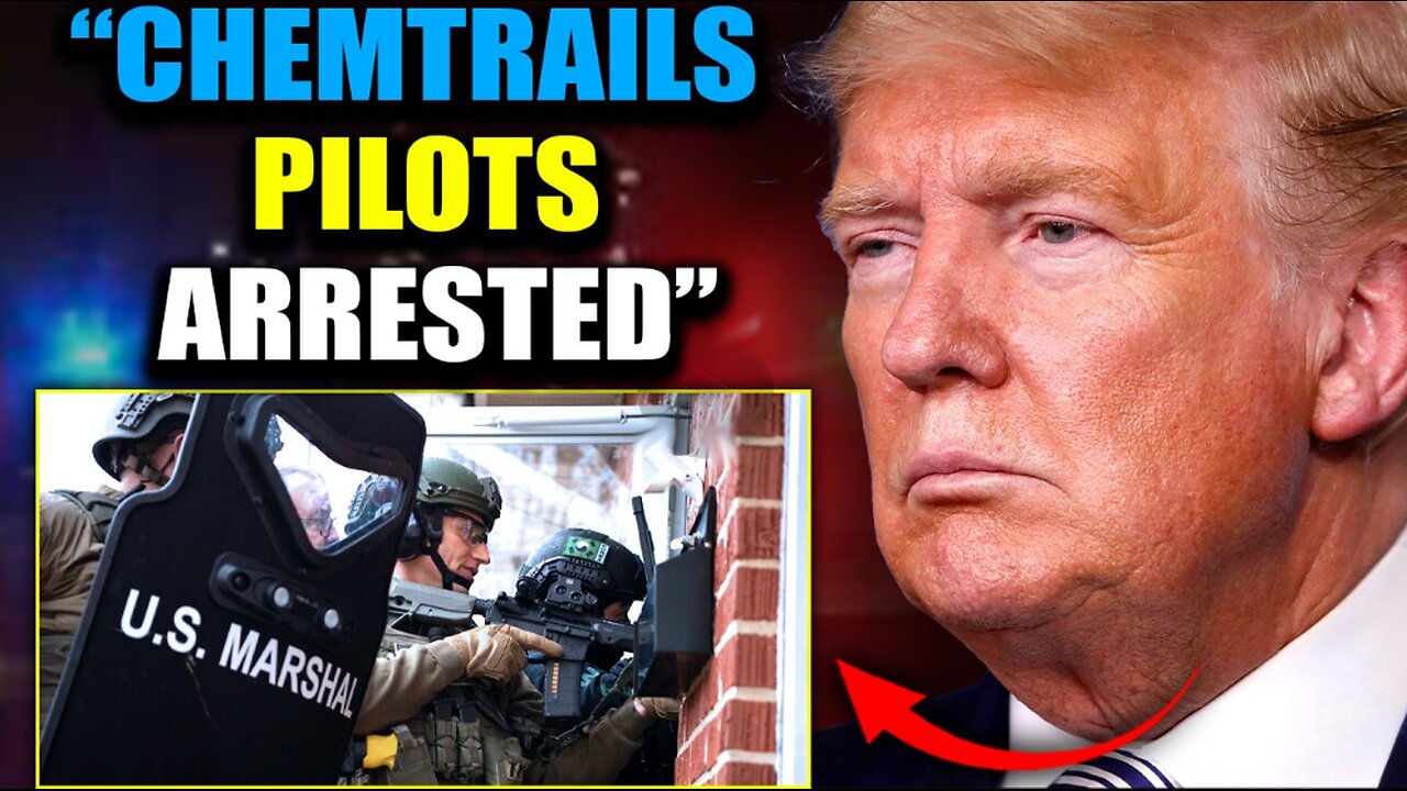 Trump's Chemtrails Task Force Makes First Major Geoengineering Arrest in U.S.