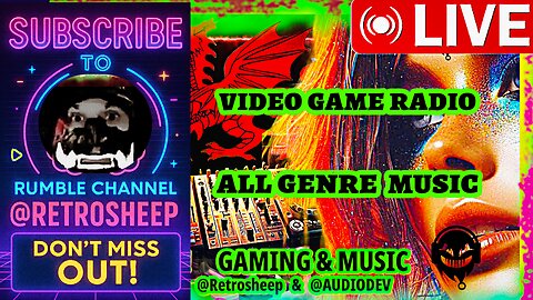 🔥Retrosheep | Live Rumble Radio Music Stream Wales 🔥