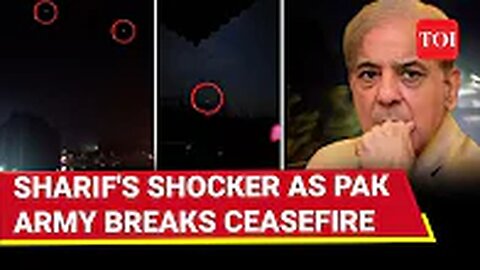 'Pak Has WON': CLUELESS Sharif Thanks Xi, Trump For Peace As Munir's Army Fires Drones At India