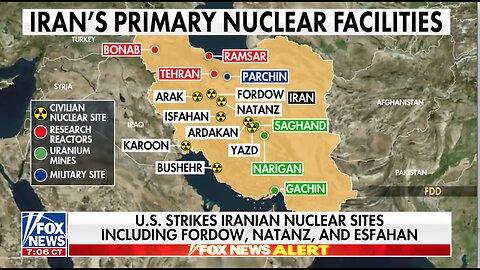 BUNKER BUSTERS DROPPED:Trump Hits Iran ‘HARD’: ‘There was no off ramp for diplomacy’