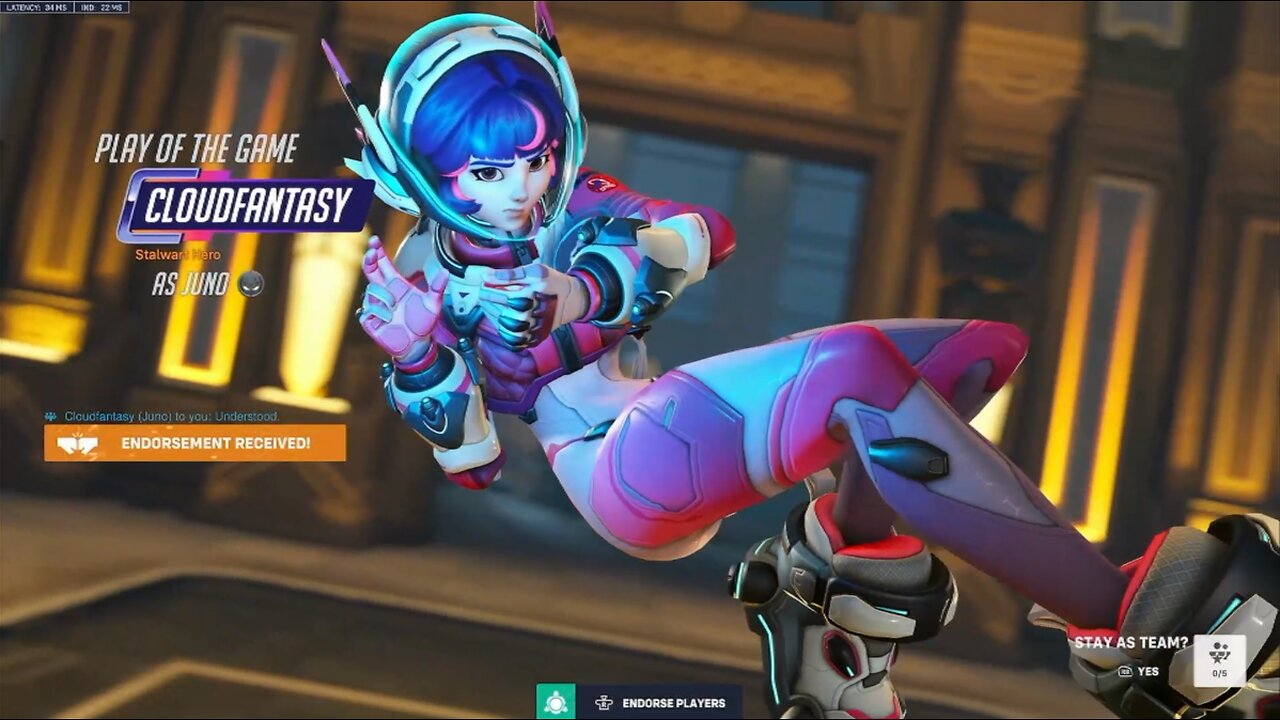 Showing this team how to play Orisa
