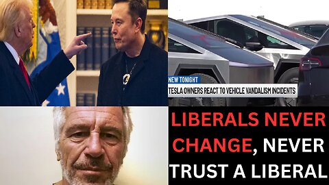 Elon Musk Turns on Trump to Stop Liberal Terrorism on Tesla & Brings Up Epstein over Trump's Bill?