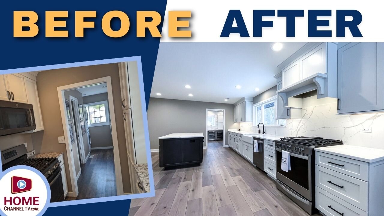 Lake House Before and After Renovation - BIG Improvements