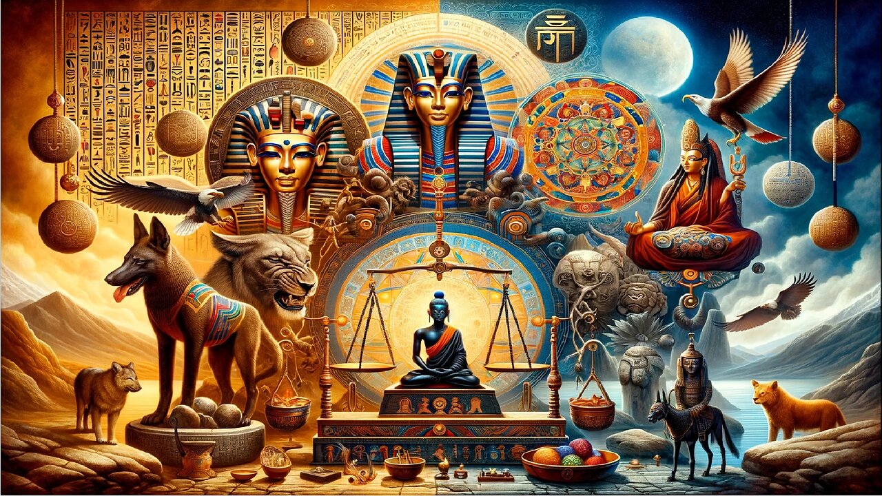 The Egyptian and Tibetan Books of the Dead