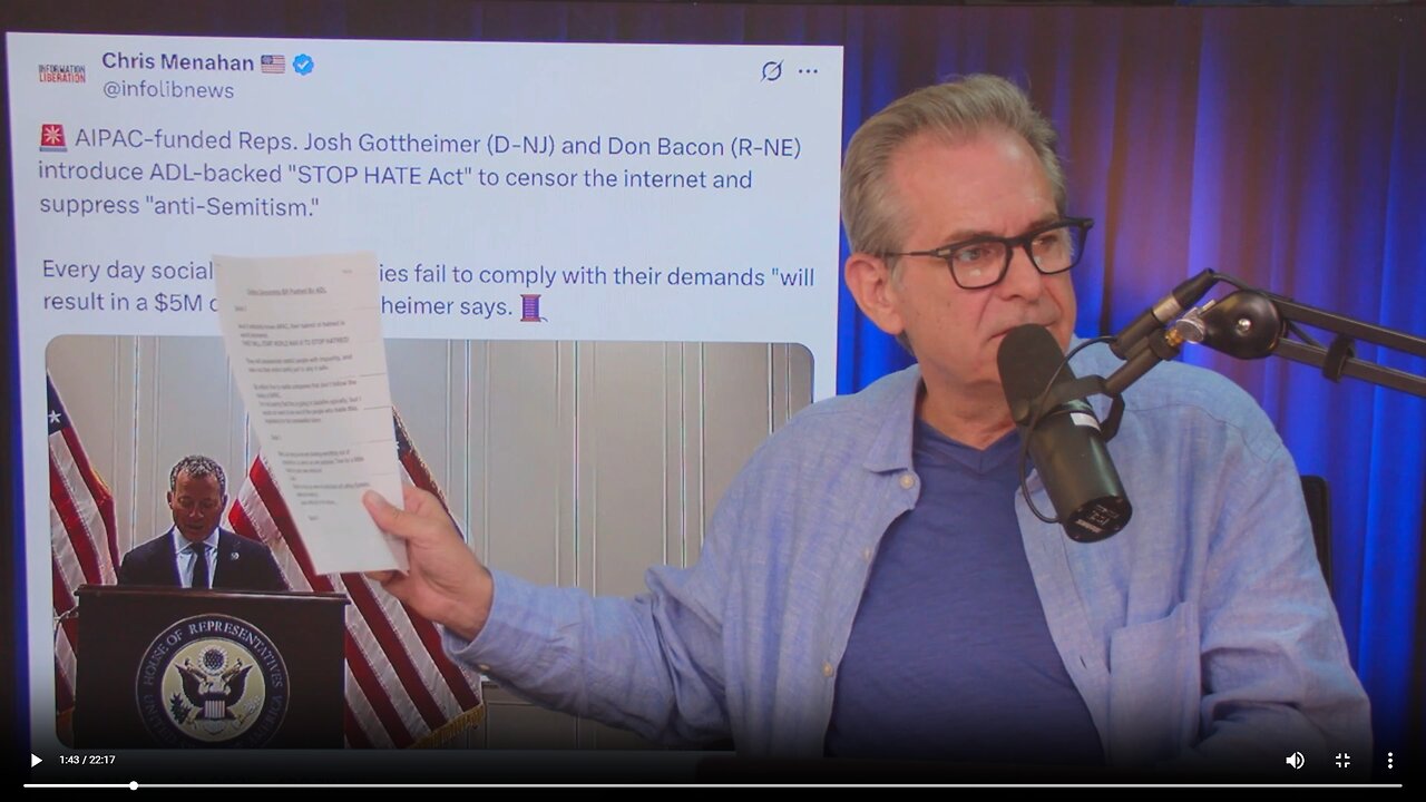 ADL's STOP HATE Act is going to censor the internet for anti-Semitism▮The Jimmy Dore Show