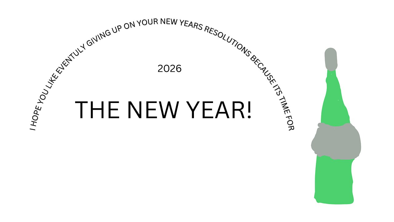 this is the last stream im going to make this year