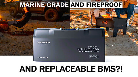 High Tech RENOGY 12v 200Ah Smart LFP Battery Review - Great for Marine DIY Solar Generator Set Ups