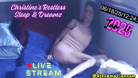 🔴Live Sleep Stream 💤Restless Sleep ⏰June 18, 2025 😴 RLS & PLMD