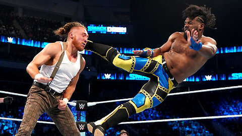 Xavier Woods vs. Butch: SmackDown, April 8, 2022 @wwefree