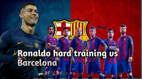Ronaldo hard training