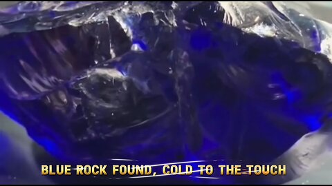 Glowing Blue Rock Found After Meteorite Impact