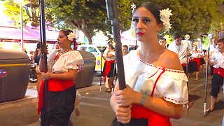 Malaga Virgen del Carmen Maritime celebration