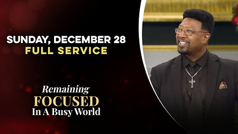 Remaining Focused In A Busy World