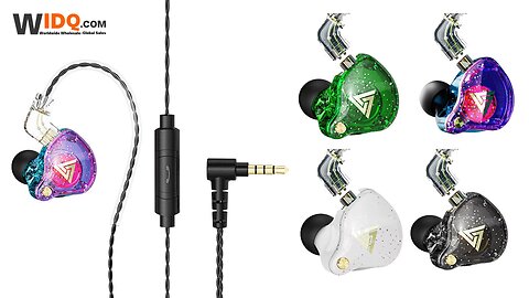 🎧 QKZ AK6 PRO – Wired Earphones for Music & Gaming! 🔥