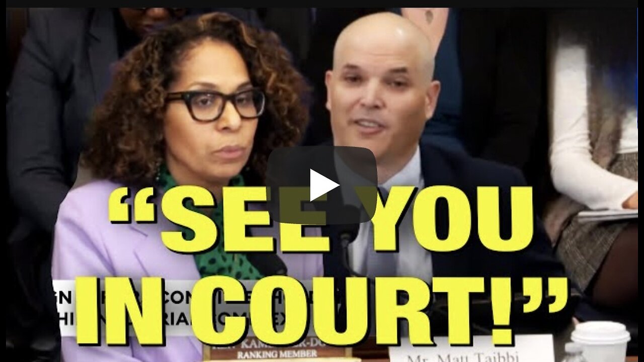 Matt Taibbi SUES Dem Representative Over Pathetic Smear Job!