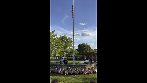 Memorial Day Ceremony, Small town PA: Taps