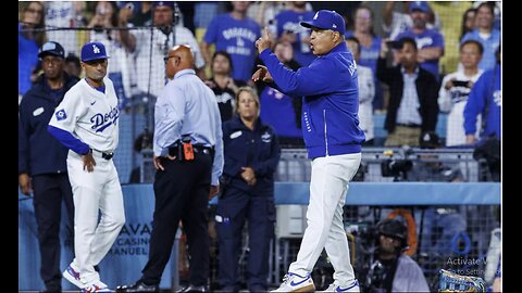 San Diego Padres, Los Angeles Dodgers BENCHES CLEAR! After Fernando Tatis Jr. Hit By Pitch