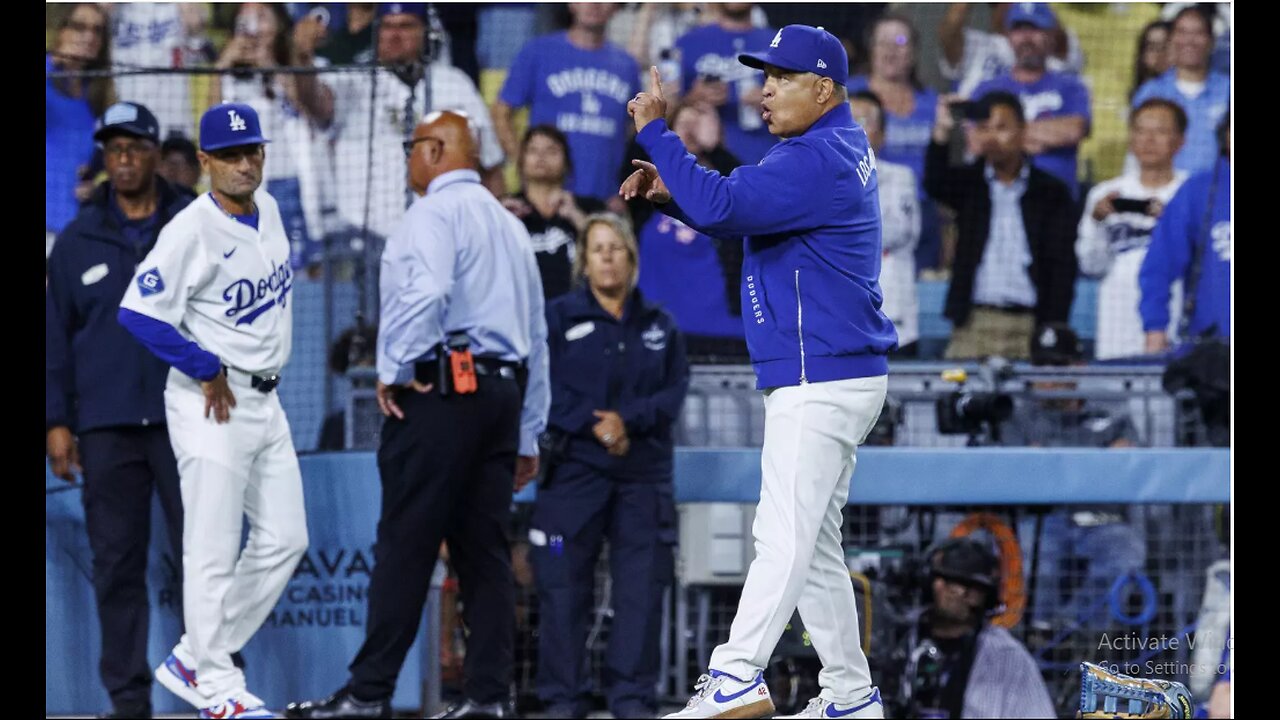 San Diego Padres, Los Angeles Dodgers BENCHES CLEAR! After Fernando Tatis Jr. Hit By Pitch