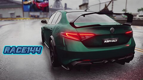 Race144 Collector Mode Stage 1 Alfa Romeo Giulia GTAm Asphalt Legends Unite