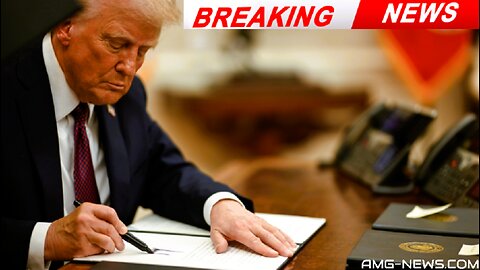 BOOM! TRUMP PODPISUJE ROZPORZĄDZENIE WYKONAWCZE W SPRAWIE TRZĘSIENIA ZIEMI: ...