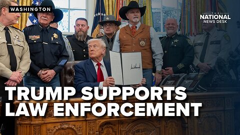 Law enforcement strengthened by Trump executive orders