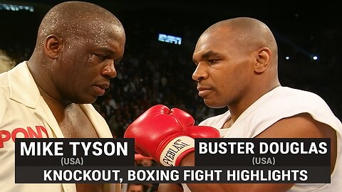 Mike Tyson vs Buster Douglas (USA) | Epic Knockout & Fight Highlights in HD#MikeTyson