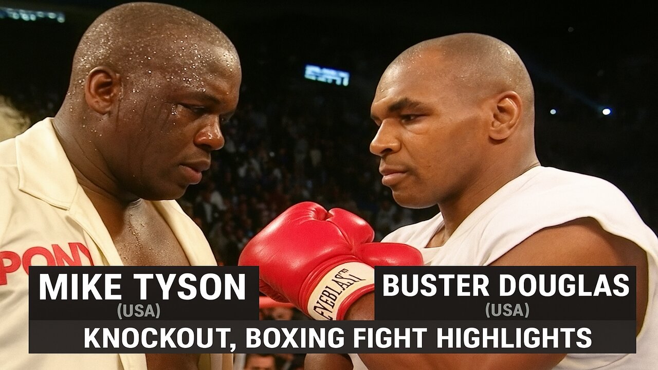Mike Tyson vs Buster Douglas (USA) | Epic Knockout & Fight Highlights in HD#MikeTyson